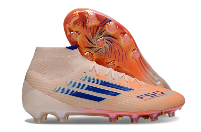Adidas F50 Elite Mid FG Football Boots - Red/Blue/White
