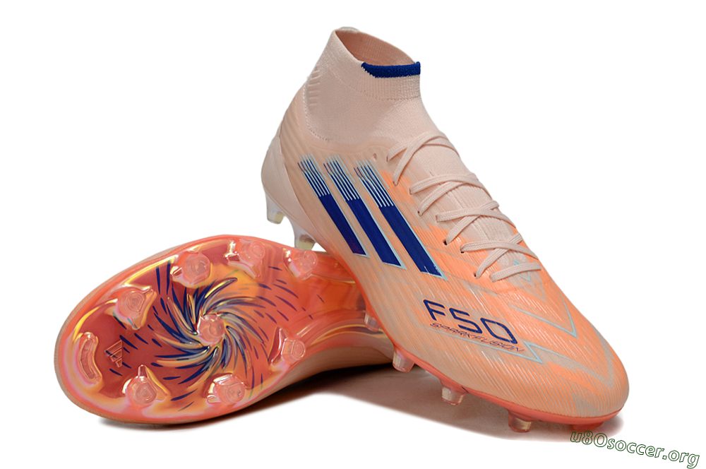 Adidas F50 Elite Mid FG Football Boots - Red/Blue/White 0