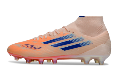 Adidas F50 Elite Mid FG Football Boots - Red/Blue/White