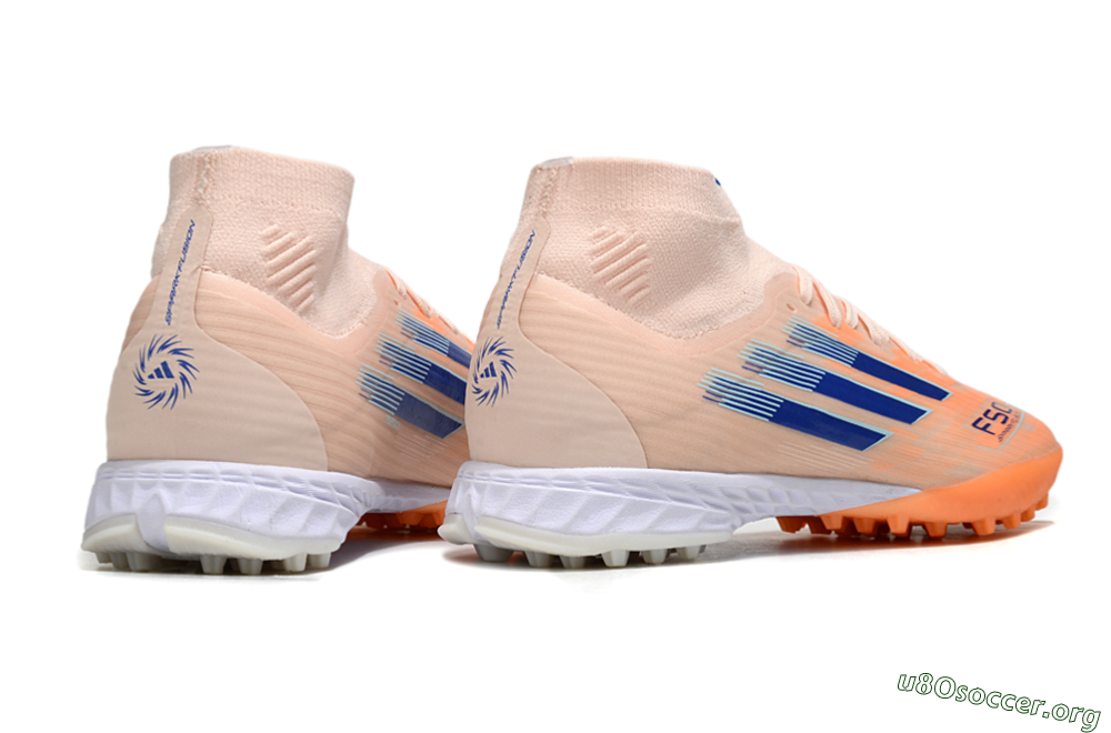 Adidas F50 Elite Mid TF Football Boots - Red/Blue/White 6