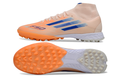 Adidas F50 Elite Mid TF Football Boots - Red/Blue/White