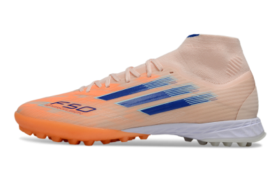 Adidas F50 Elite Mid TF Football Boots - Red/Blue/White