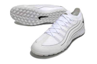 Nike Air Zoom Mercurial Vapor 16 Elite TF Football Shoes - White/Beige/Black