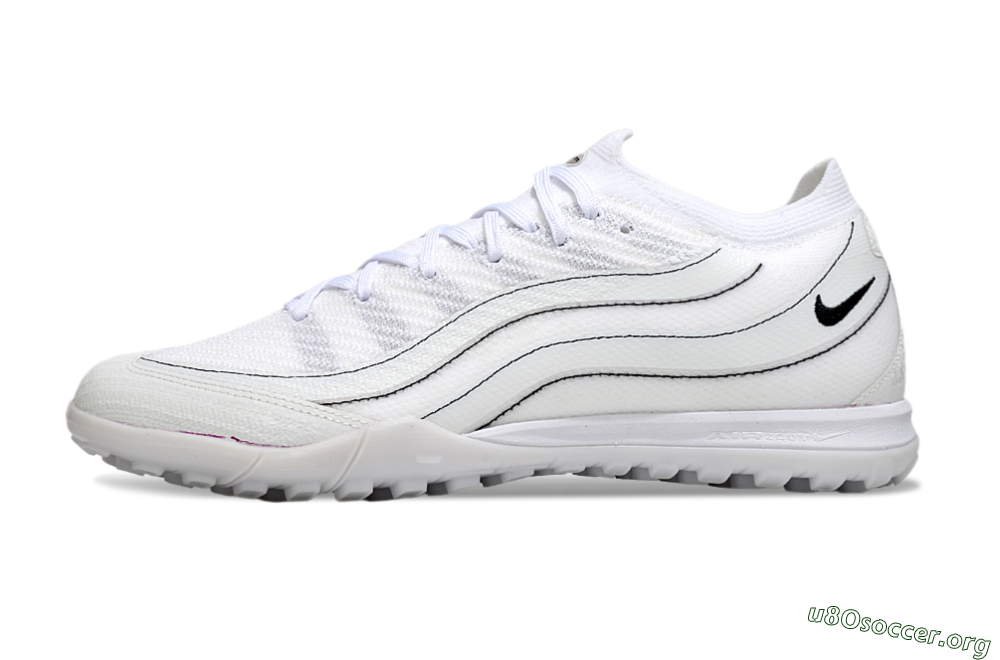 Nike Air Zoom Mercurial Vapor 16 Elite TF Football Shoes - White/Beige/Black 3