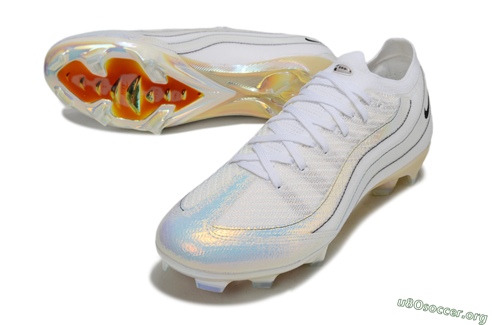 Nike Air Zoom Mercurial Vapor 16 Elite FG Football Boots - White/Beige/Gold 0