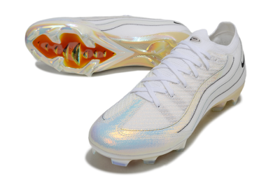 Nike Air Zoom Mercurial Vapor 16 Elite FG Football Boots - White/Beige/Gold