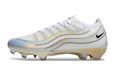 Nike Air Zoom Mercurial Vapor 16 Elite FG Football Boots - White/Beige/Gold