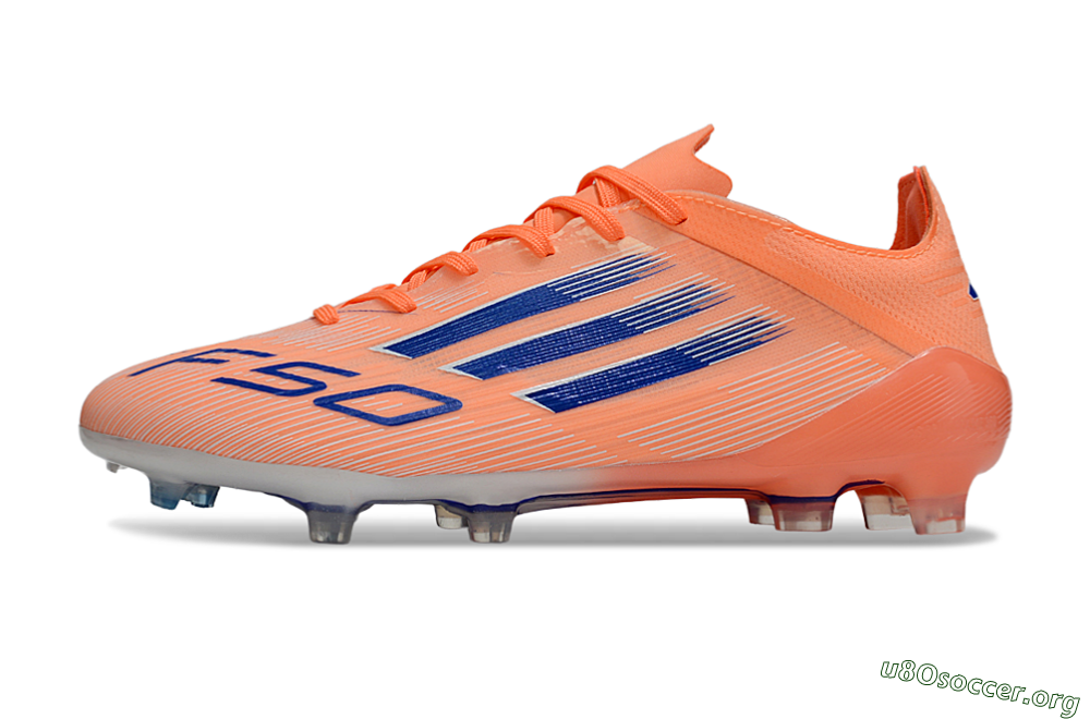 Adidas F50+ Elite FG Football Boots - Red/Blue/White 3