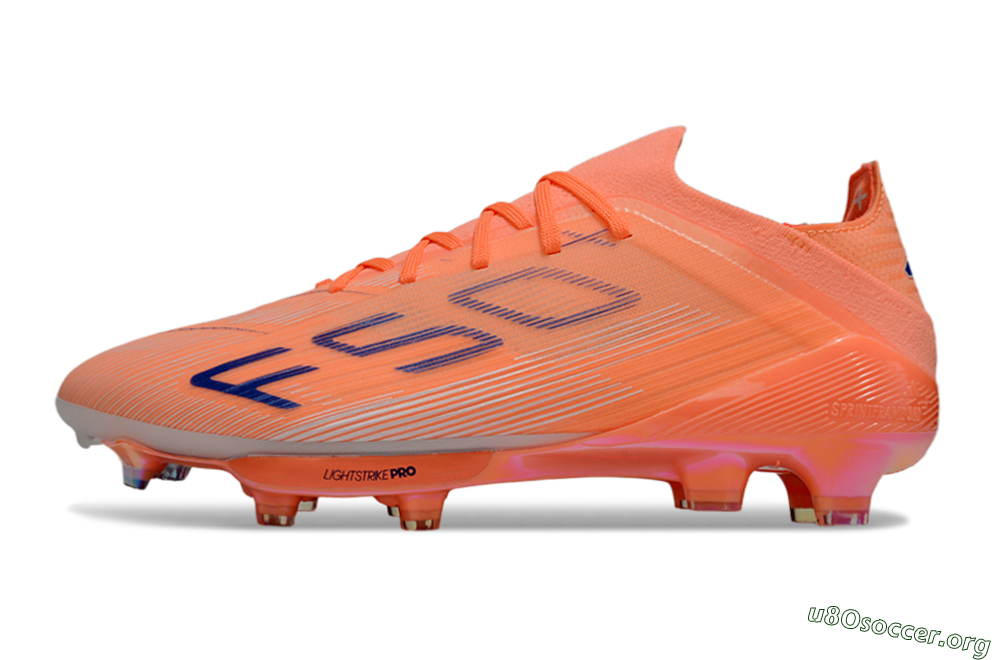 Adidas F50+ Elite FG Football Boots - Red/Blue/White 3