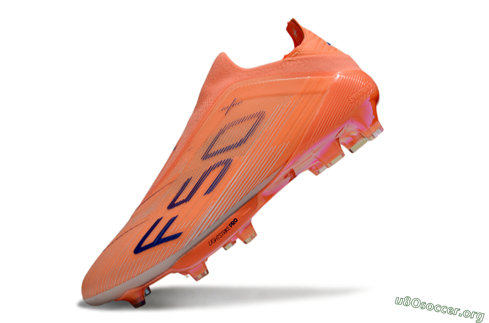 Adidas F50+ Elite Laceless FG Football Boots - Red/Blue/White 5