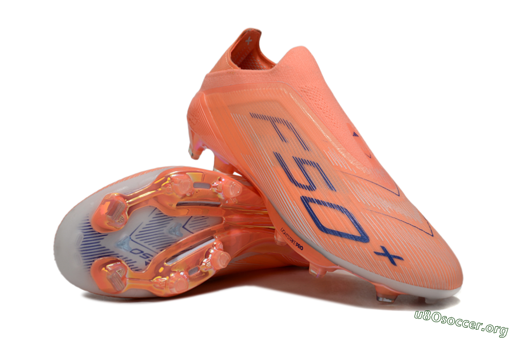 Adidas F50+ Elite Laceless FG Football Boots - Red/Blue/White 0
