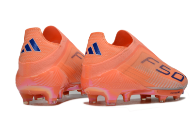 Adidas F50+ Elite Laceless FG Football Boots - Red/Blue/White