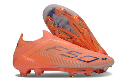 Adidas F50+ Elite Laceless FG Football Boots - Red/Blue/White