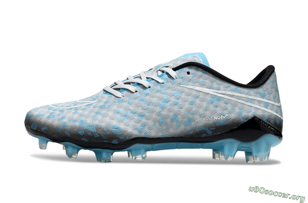 Nike Hypervenom Phantom FG Football Boots - Blue/White 3