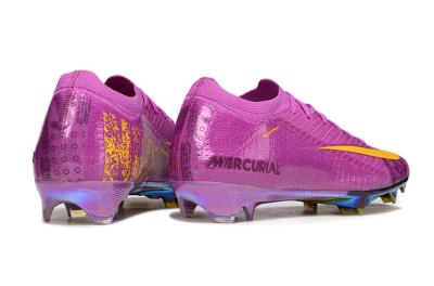 Nike Air Zoom Mercurial Vapor 16 Elite FG Football Boots - Purple/Yellow/Gold