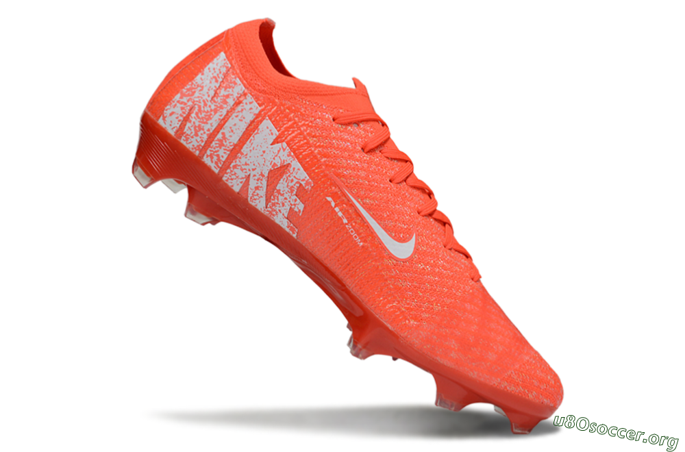 Nike Air Zoom Mercurial Vapor 16 Elite FG Football Boots - Red/White 4