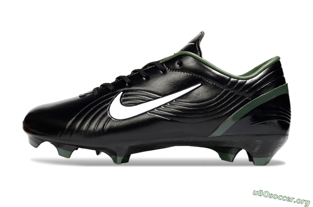 Nike Air Zoom Mercurial Vapor 16 Elite FG Football Boots - Black/White/Green 3