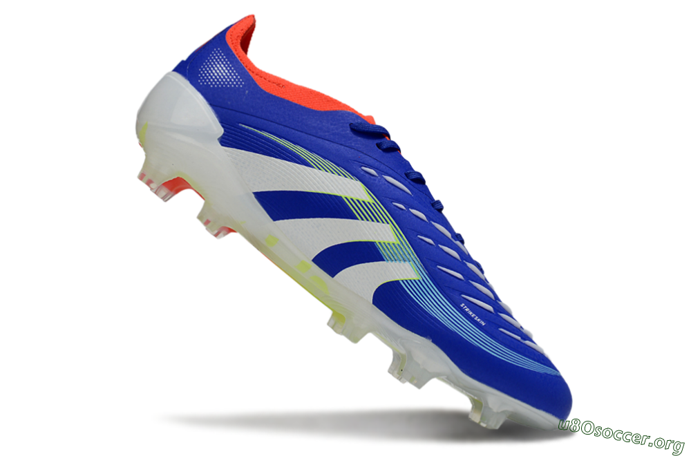 Adidas Predator 25 Elite FG Football Boots - Blue/White/Red 4