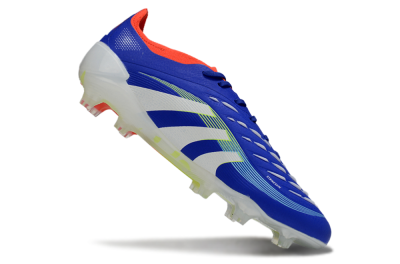 Adidas Predator 25 Elite FG Football Boots - Blue/White/Red