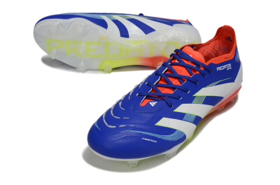 Adidas Predator 25 Elite FG Football Boots - Blue/White/Red