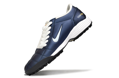 Nike Total 90 III TF Football Shoes - Blue/White/Black