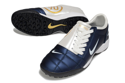 Nike Total 90 III TF Football Shoes - Blue/White/Black