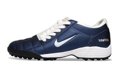 Nike Total 90 III TF Football Shoes - Blue/White/Black