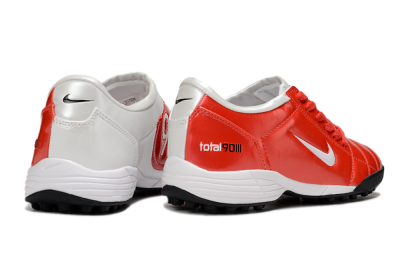 Nike Total 90 III TF Football Shoes - Red/White/Black