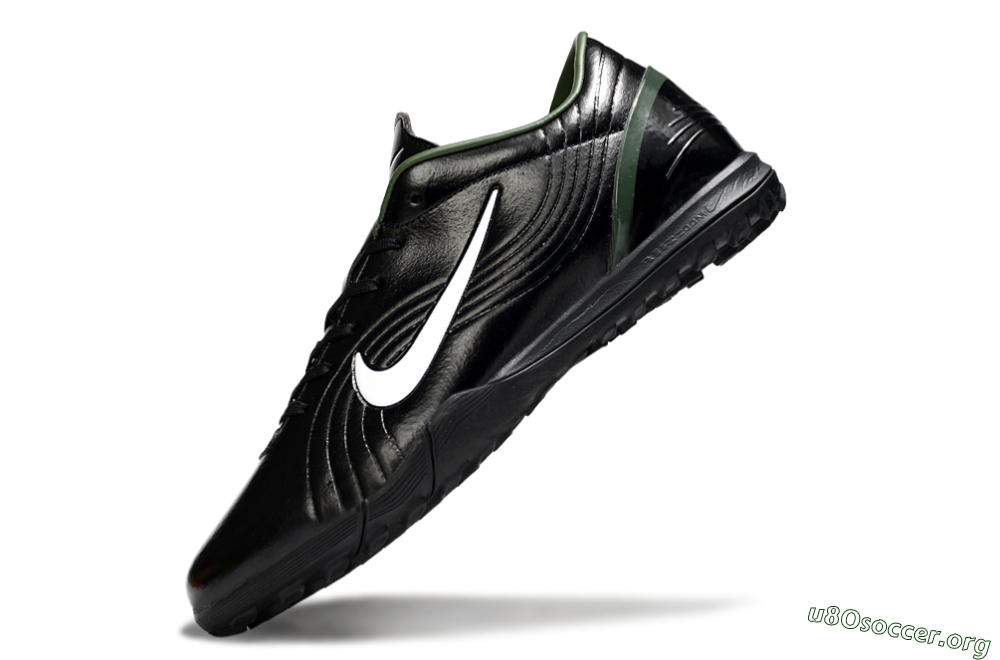 Nike Air Zoom Mercurial Vapor 16 Elite TF Football Shoes - Black/White/Green 5