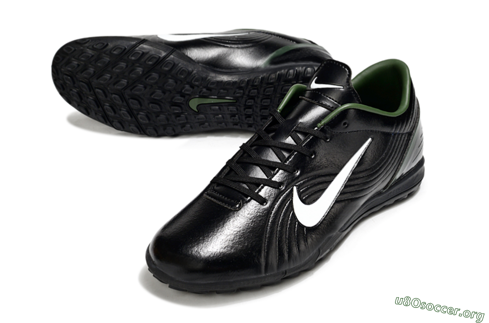 Nike Air Zoom Mercurial Vapor 16 Elite TF Football Shoes - Black/White/Green 0