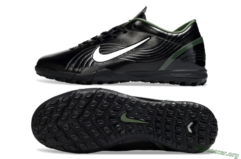 Nike Air Zoom Mercurial Vapor 16 Elite TF Football Shoes - Black/White/Green 1
