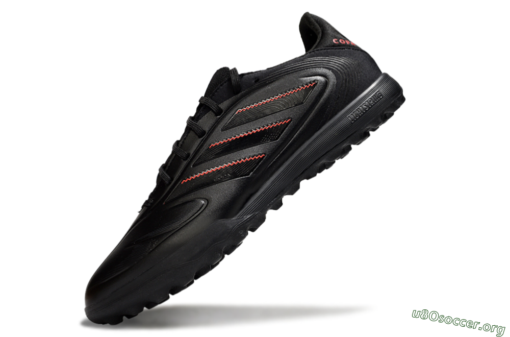 Adidas Copa Pure 3 TF Football Shoes - Black/Red 5