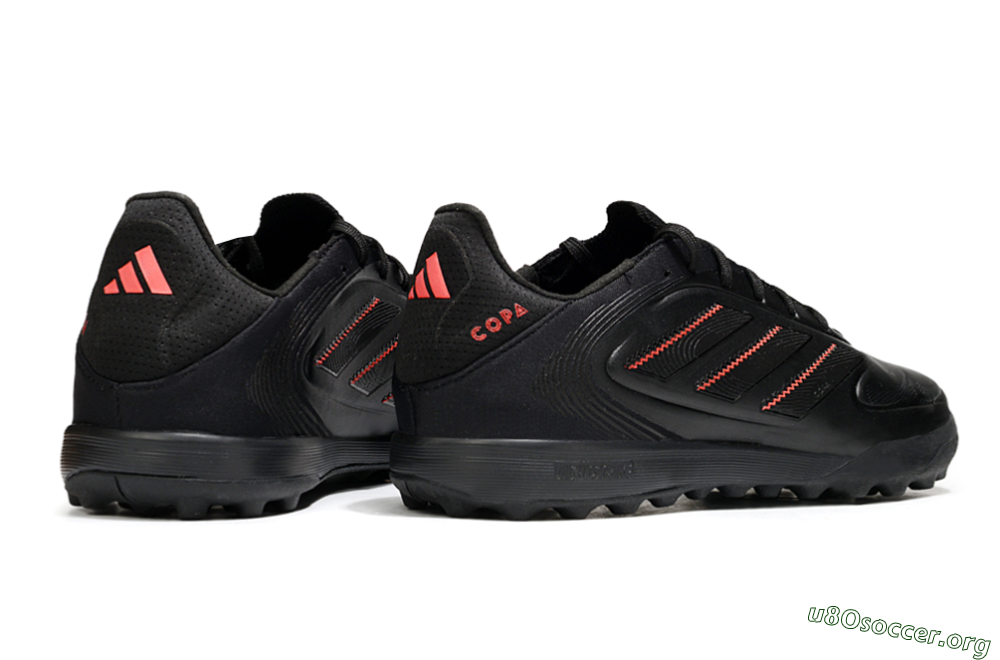 Adidas Copa Pure 3 TF Football Shoes - Black/Red 6