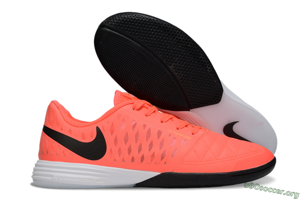 Nike Lunar Gato 2 IC Football Shoes - Red/Black/White 2