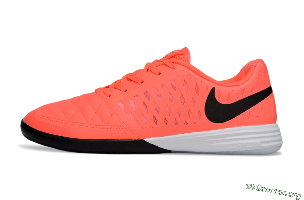 Nike Lunar Gato 2 IC Football Shoes - Red/Black/White 3
