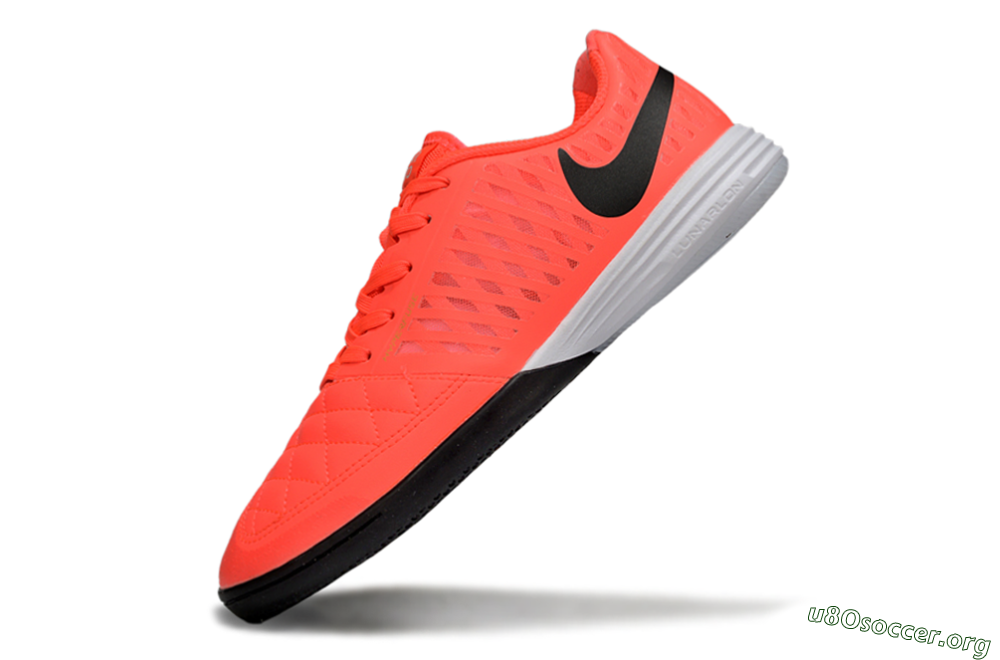 Nike Lunar Gato 2 IC Football Shoes - Red/Black/White 5