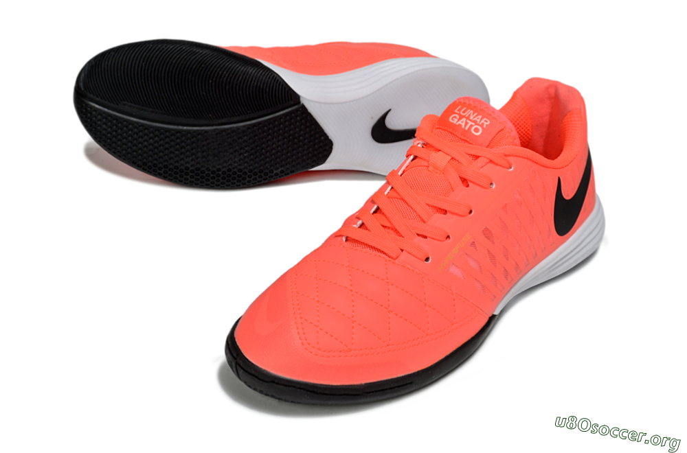 Nike Lunar Gato 2 IC Football Shoes - Red/Black/White 0