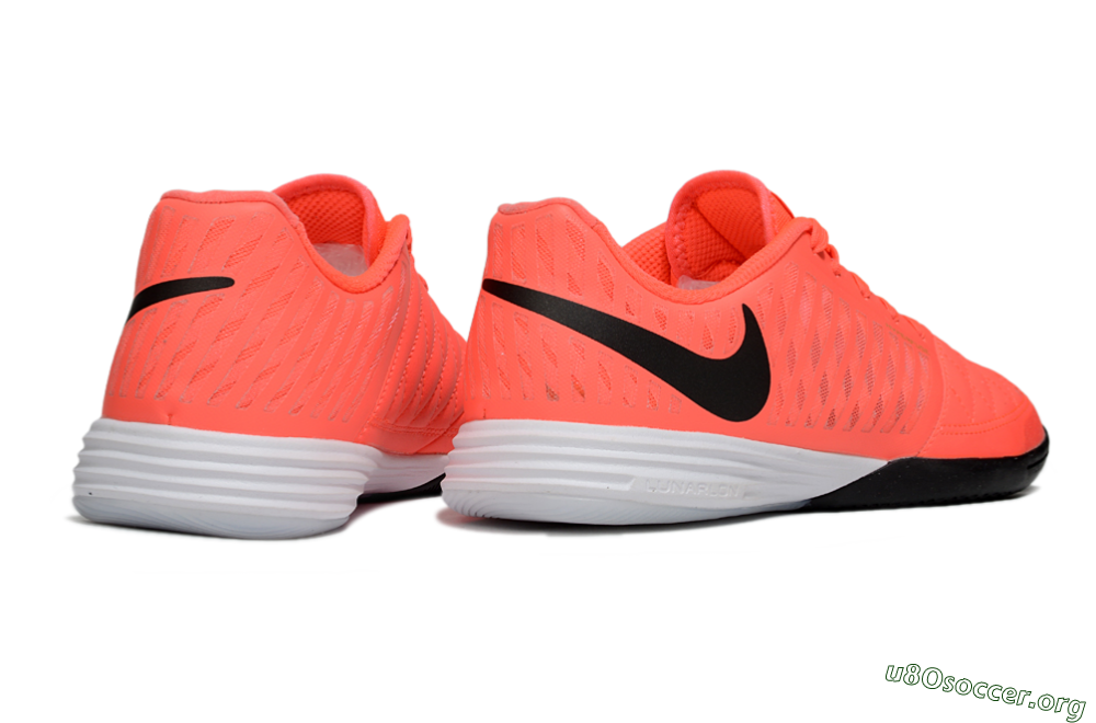 Nike Lunar Gato 2 IC Football Shoes - Red/Black/White 6