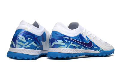 Nike Phantom GX 2 Elite TF Football Shoes - White/Blue