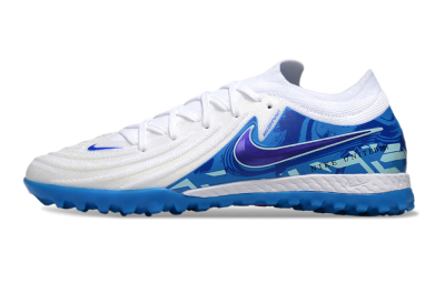 Nike Phantom GX 2 Elite TF Football Shoes - White/Blue