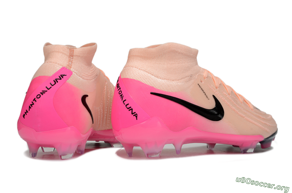 Nike Phantom Luna Elite NU FG Football Boots - Pink/Black 6