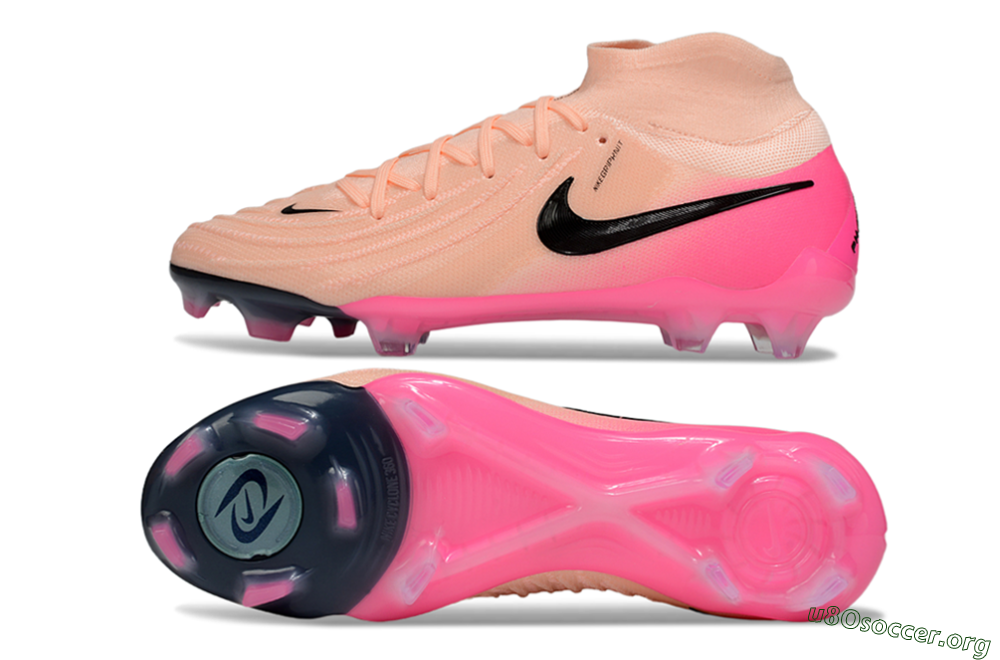 Nike Phantom Luna Elite NU FG Football Boots - Pink/Black 1