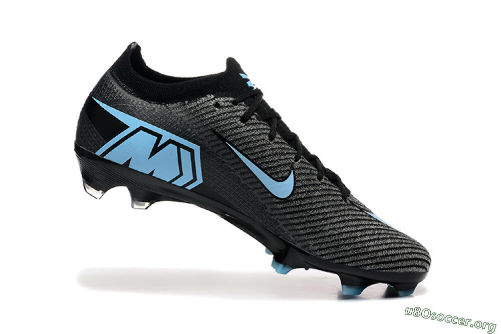 Nike Air Zoom Mercurial Vapor 16 Elite FG Football Boots - Grey/Black/Jade 7