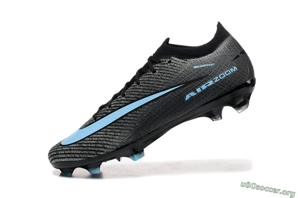 Nike Air Zoom Mercurial Vapor 16 Elite FG Football Boots - Grey/Black/Jade 8