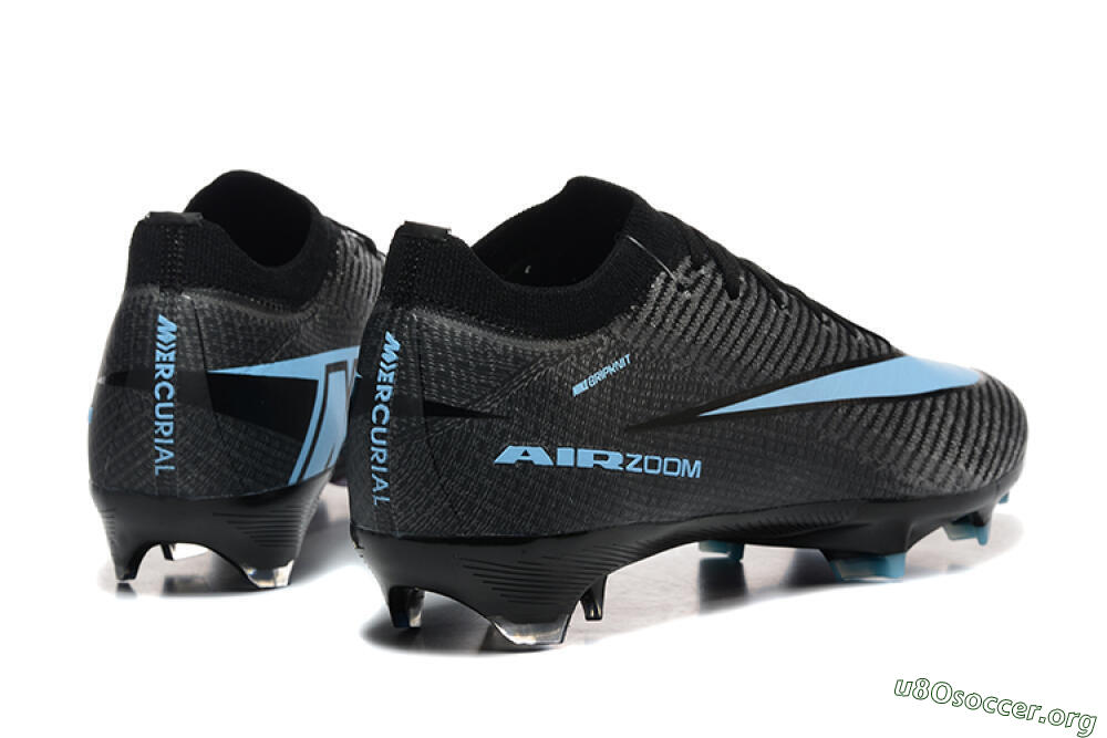 Nike Air Zoom Mercurial Vapor 16 Elite FG Football Boots - Grey/Black/Jade 9