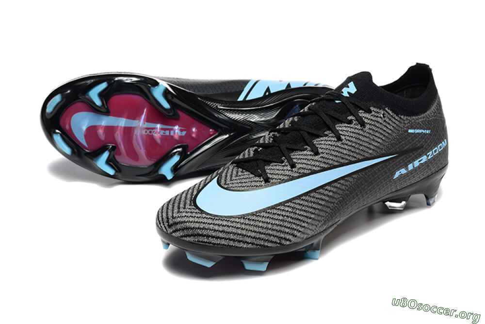 Nike Air Zoom Mercurial Vapor 16 Elite FG Football Boots - Grey/Black/Jade 0