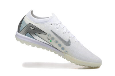 Nike Air Zoom Mercurial Vapor 16 Elite TF Football Shoes - Beige/Silver/White