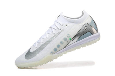 Nike Air Zoom Mercurial Vapor 16 Elite TF Football Shoes - Beige/Silver/White