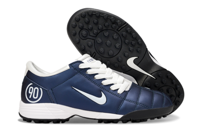 Nike Total 90 III TF Football Shoes - Blue/Black/White