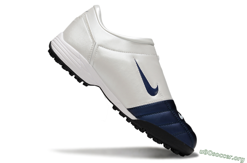 Nike Total 90 III TF Football Shoes - Blue/Black/White 4